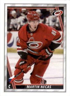 2020-21 Topps NHL Sticker Collection #96 Martin Necas Front