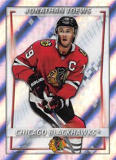 2020-21 Topps NHL Sticker Collection #107 Jonathan Toews Front