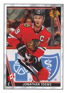 2020-21 Topps NHL Sticker Collection #109 Jonathan Toews Front
