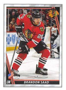 2020-21 Topps NHL Sticker Collection #114 Brandon Saad Front