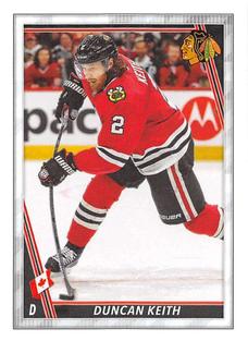 2020-21 Topps NHL Sticker Collection #115 Duncan Keith Front