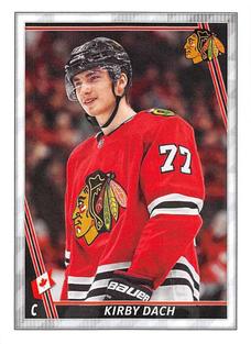 2020-21 Topps NHL Sticker Collection #117 Kirby Dach Front