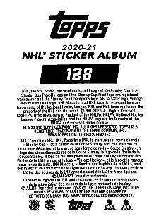 2020-21 Topps NHL Sticker Collection #128 Andre Burakovsky Back