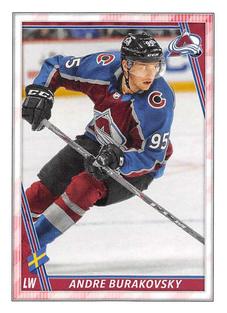 2020-21 Topps NHL Sticker Collection #128 Andre Burakovsky Front