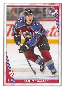2020-21 Topps NHL Sticker Collection #131 Samuel Girard Front