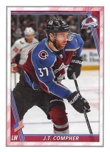 2020-21 Topps NHL Sticker Collection #133 J.T. Compher Front