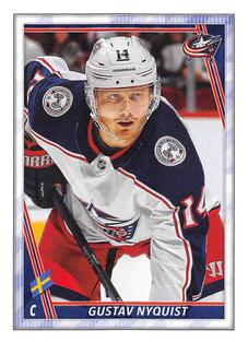 2020-21 Topps NHL Sticker Collection #145 Gustav Nyquist Front