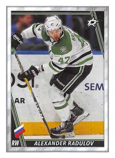 2020-21 Topps NHL Sticker Collection #163 Alexander Radulov Front