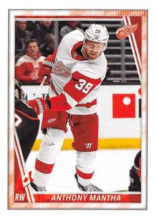 2020-21 Topps NHL Sticker Collection #179 Anthony Mantha Front