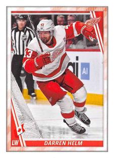 2020-21 Topps NHL Sticker Collection #184 Darren Helm Front