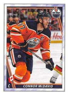 2020-21 Topps NHL Sticker Collection #193 Connor McDavid Front
