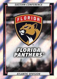 2020-21 Topps NHL Sticker Collection #205 Florida Panthers Logo Front