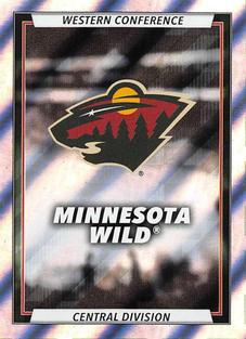 2020-21 Topps NHL Sticker Collection #239 Minnesota Wild Logo Front