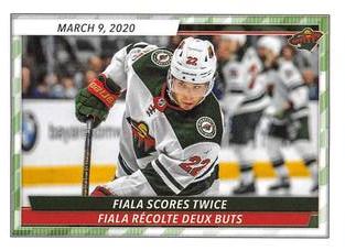 2020-21 Topps NHL Sticker Collection #240 2019/20 Team Highlight Front