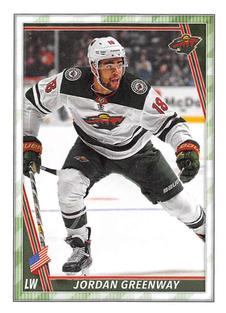 2020-21 Topps NHL Sticker Collection #253 Jordan Greenway Front