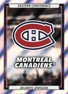 2020-21 Topps NHL Sticker Collection #256 Montreal Canadiens Logo Front