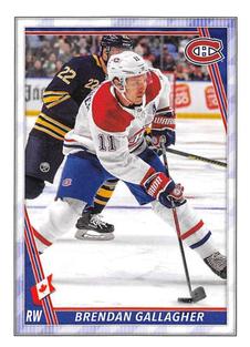 2020-21 Topps NHL Sticker Collection #265 Brendan Gallagher Front