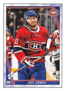2020-21 Topps NHL Sticker Collection #269 Joel Armia Front
