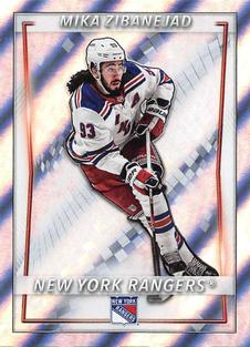 2020-21 Topps NHL Sticker Collection #328 Mika Zibanejad Front