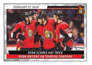 2020-21 Topps NHL Sticker Collection #342 2019/20 Team Highlight Front