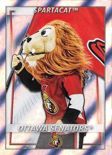 2020-21 Topps NHL Sticker Collection #343 Spartacat Front