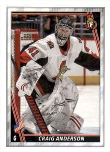 2020-21 Topps NHL Sticker Collection #348 Craig Anderson Front