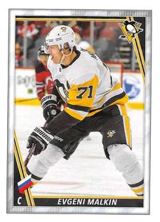 2020-21 Topps NHL Sticker Collection #381 Evgeni Malkin Front