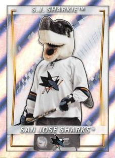 2020-21 Topps NHL Sticker Collection #394 S.J. Sharkie Front