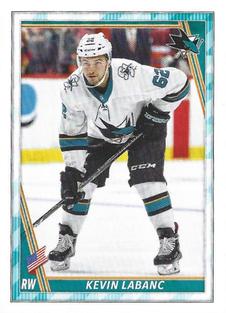 2020-21 Topps NHL Sticker Collection #404 Kevin Labanc Front