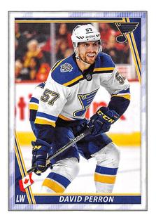 2020-21 Topps NHL Sticker Collection #417 David Perron Front