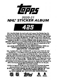 2020-21 Topps NHL Sticker Collection #425 Ivan Barbashev Back
