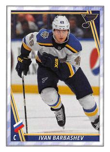2020-21 Topps NHL Sticker Collection #425 Ivan Barbashev Front