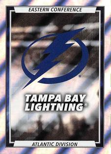 2020-21 Topps NHL Sticker Collection #426 Tampa Bay Lightning Logo Front