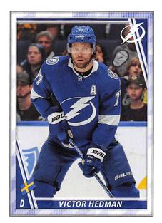 2020-21 Topps NHL Sticker Collection #432 Victor Hedman Front