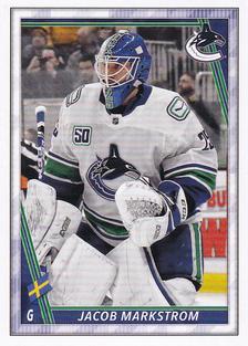 2020-21 Topps NHL Sticker Collection #467 Jacob Markstrom Front