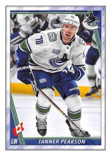 2020-21 Topps NHL Sticker Collection #470 Tanner Pearson Front