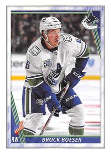 2020-21 Topps NHL Sticker Collection #471 Brock Boeser Front