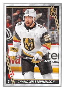 2020-21 Topps NHL Sticker Collection #491 Chandler Stephenson Front
