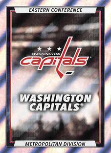 2020-21 Topps NHL Sticker Collection #494 Washington Capitals Logo Front