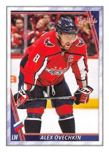 2020-21 Topps NHL Sticker Collection #499 Alex Ovechkin Front