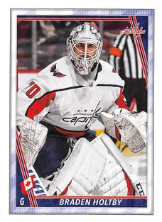 2020-21 Topps NHL Sticker Collection #500 Braden Holtby Front
