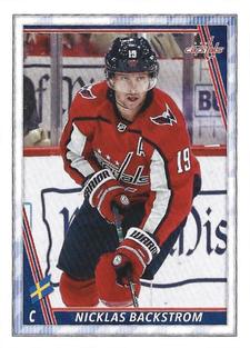 2020-21 Topps NHL Sticker Collection #502 Nicklas Backstrom Front