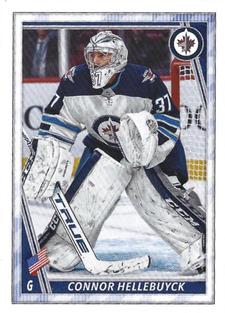 2020-21 Topps NHL Sticker Collection #518 Connor Hellebuyck Front