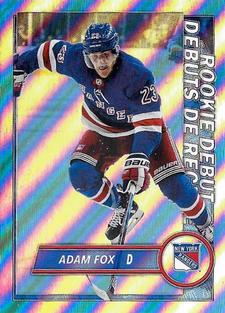 2020-21 Topps NHL Sticker Collection #531 Adam Fox Front