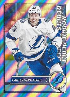 2020-21 Topps NHL Sticker Collection #541 Carter Verhaeghe Front