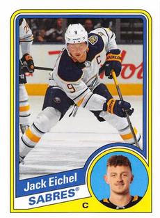 2020-21 Topps NHL Sticker Collection #572 Jack Eichel Front