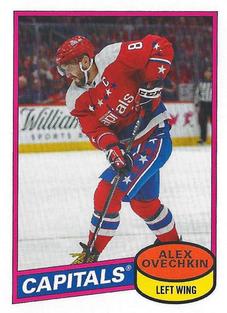 2020-21 Topps NHL Sticker Collection #578 Alex Ovechkin Front