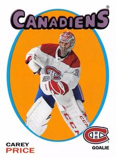 2020-21 Topps NHL Sticker Collection #581 Carey Price Front