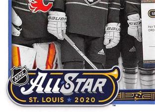 2020-21 Topps NHL Sticker Collection #619 NHL All-Star Game Front