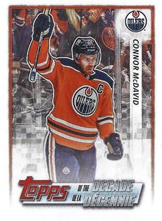 2020-21 Topps NHL Sticker Collection #623 Connor McDavid Front